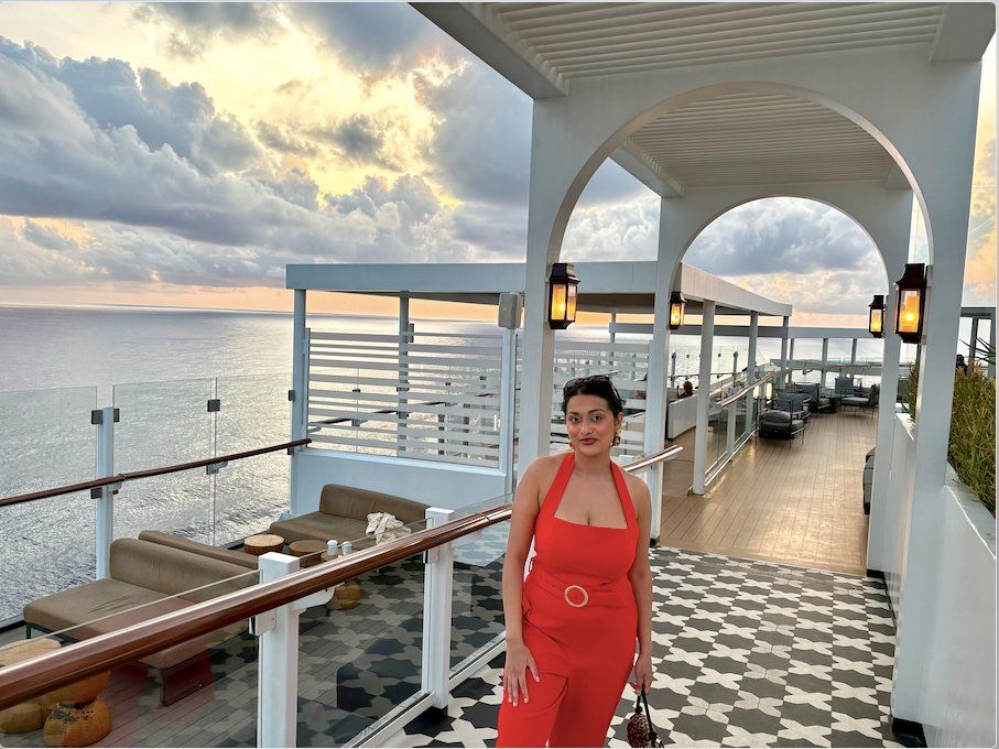 Pree on cruise